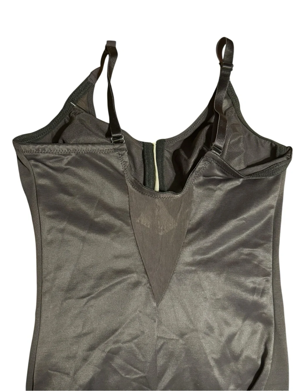 MiracleSuit Extra Firm Sexy Sheer Shaping Bodybriefer Sz 38B Black NWT